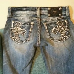 Miss Me crop capri's